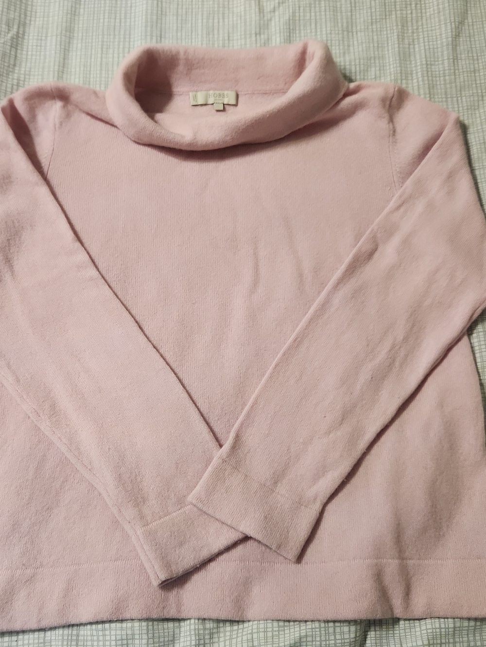 Hobbs Pink Long Sleeve Turtleneck